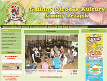 Tablet Screenshot of gok.lezajsk.pl