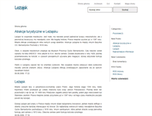 Tablet Screenshot of info.lezajsk.pl