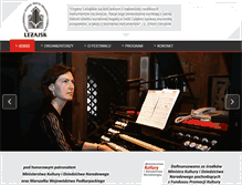 Tablet Screenshot of festiwal.lezajsk.pl